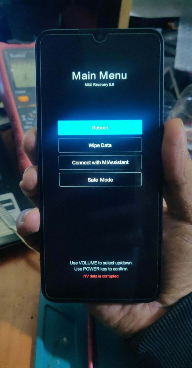 REDMI 10A NVERROR / DUAL IMEI REPAIR