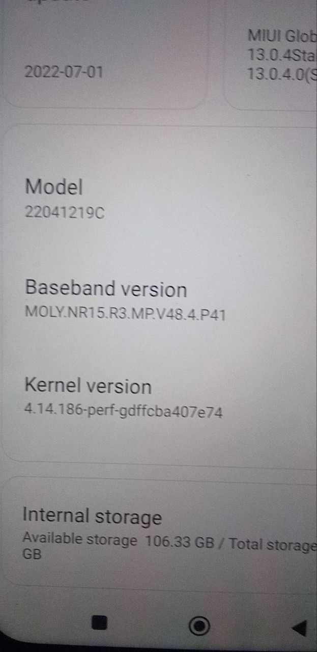 NOTE 11R ( LIGHT ) NVERROR / DUAL IMEI REPAIR