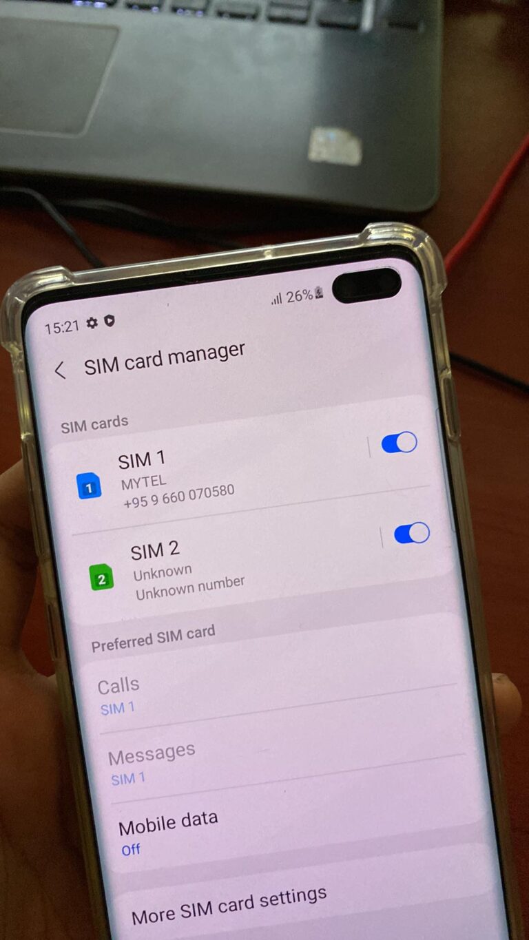 Samsung Galaxy S10+ SM-G975N ONE SIM TO DUAL SIM CHANGE