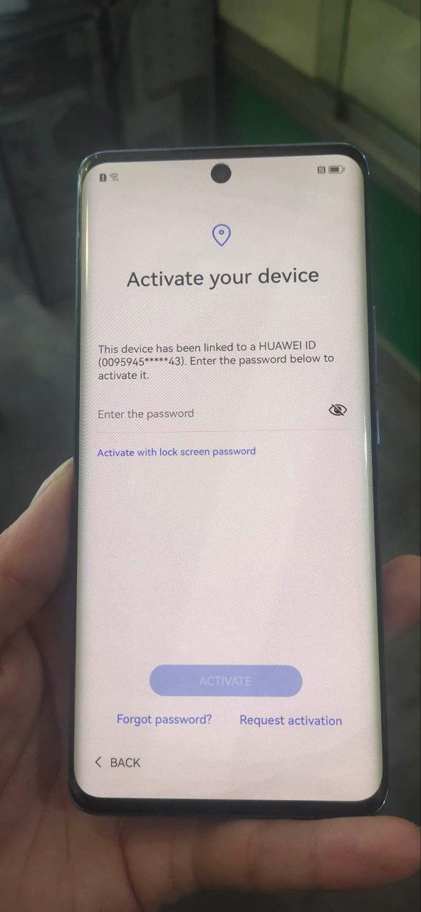 Huawei Nova 9 NAM-LX9 HUAWEI ID REMOVE