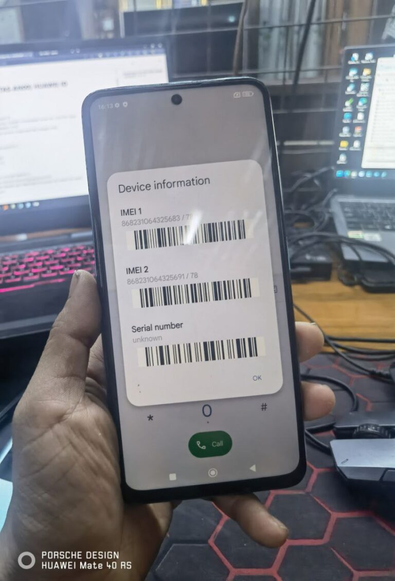 NOTE 115G ( EVERGO ) NVERROR / DUAL IMEI REPAIR