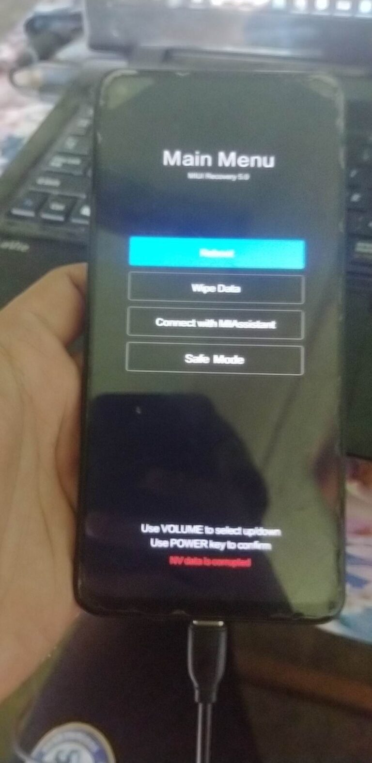 REDMI NOTE 9 NVERROR / DUAL IMEI REPAIR