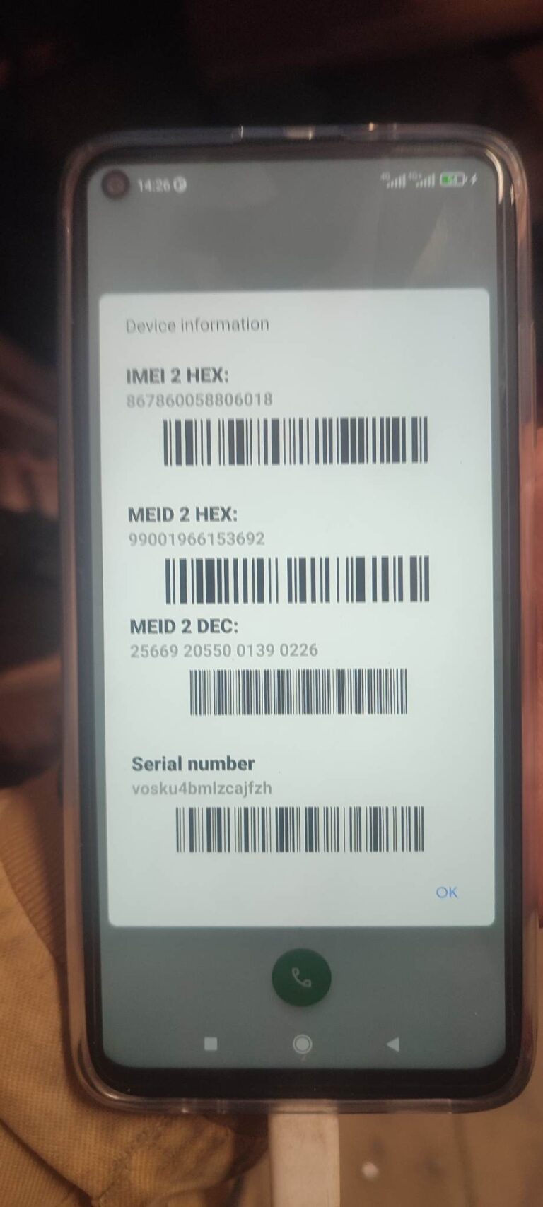 REDMI NOTE 9 5G ( CANNON ) IMEI REPAIR / MMI CODE FIX