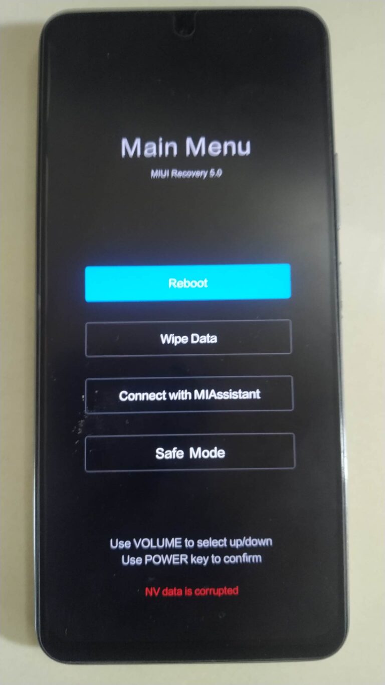 REDMI NOTE 10 PRO ( CHOPIN ) NV ERROR / DUAL IMEI REPAIR