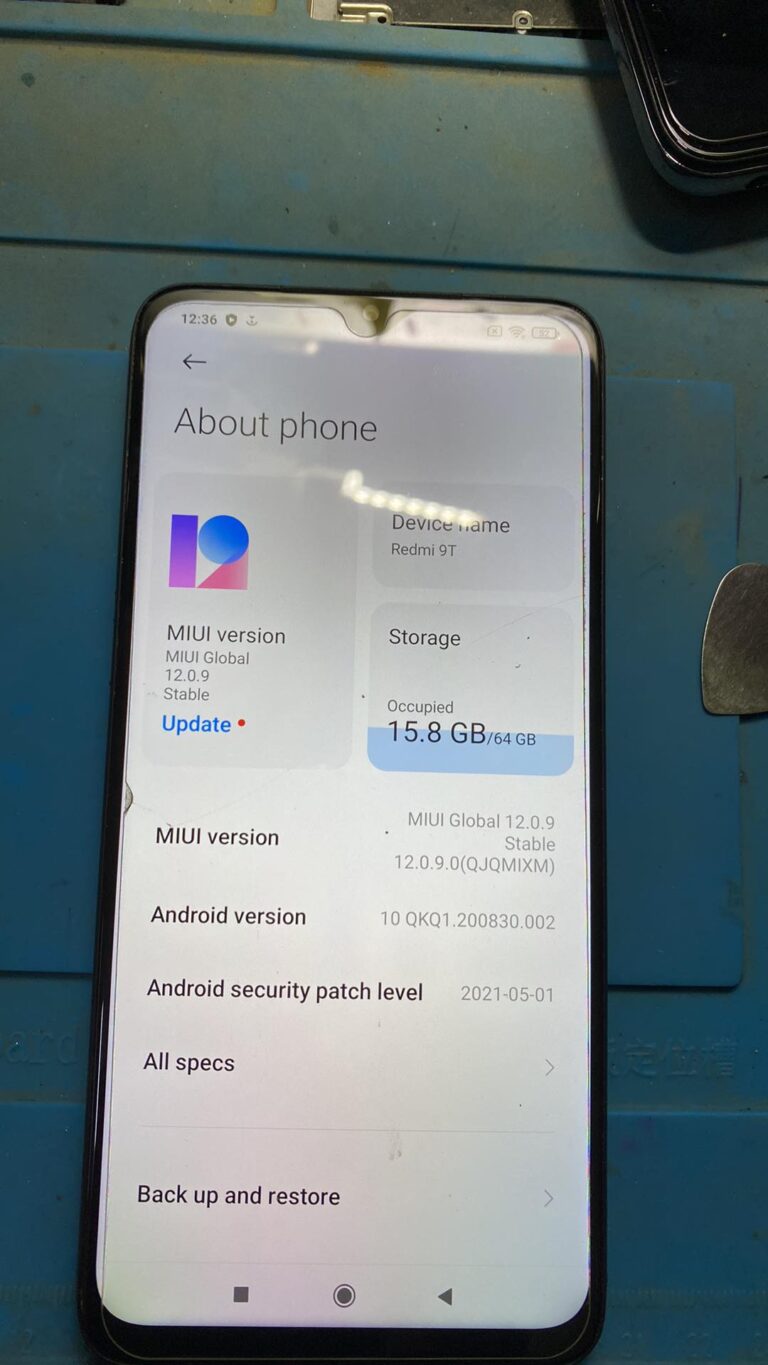 REDMI 9T LIME MI ACCOUNT BYPASS