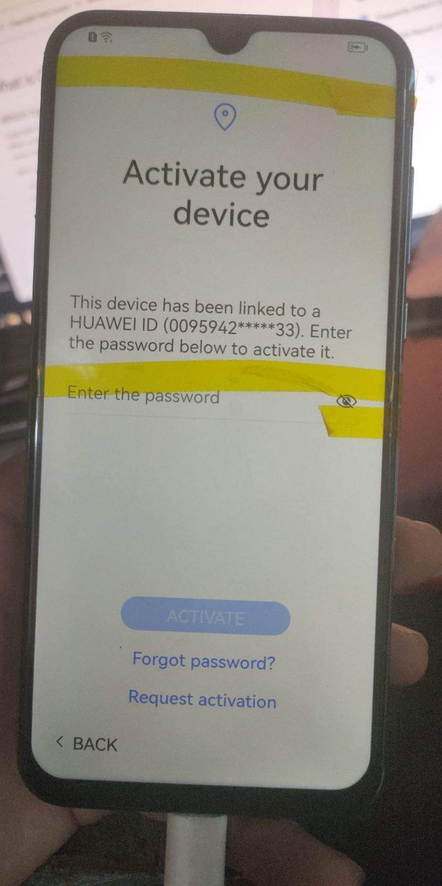 Honor AQM-AL10 HUAWEI ID REMOVE