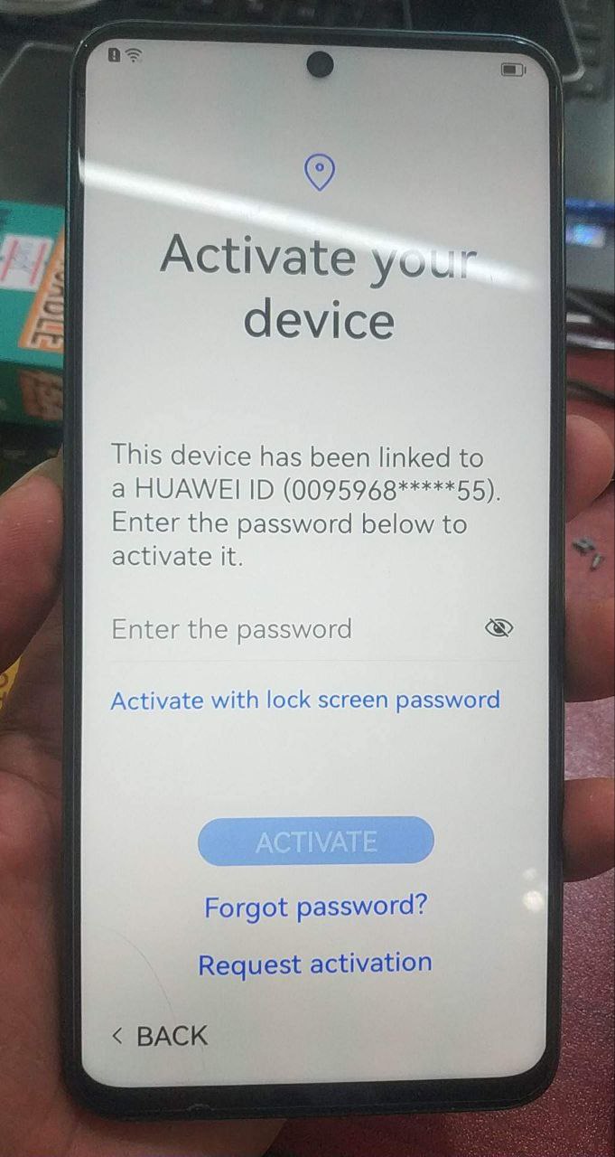 Huawei Nova Y90 CTR-L22 HUAWEI ID REMOVE