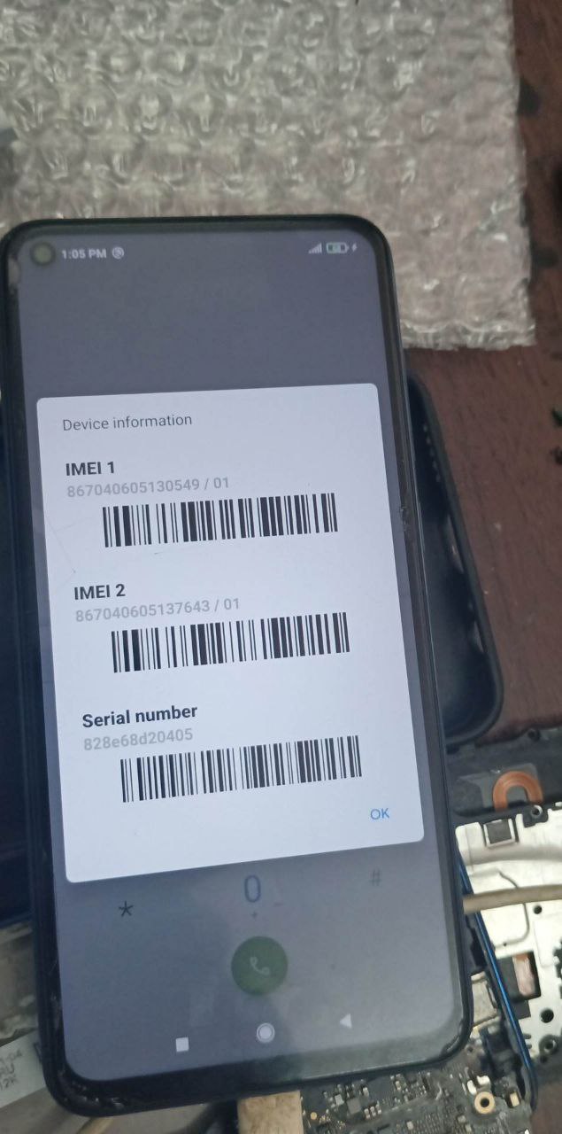 REDMI 10X 4G DUAL IMEI REPAIR / MMI CODE FIX