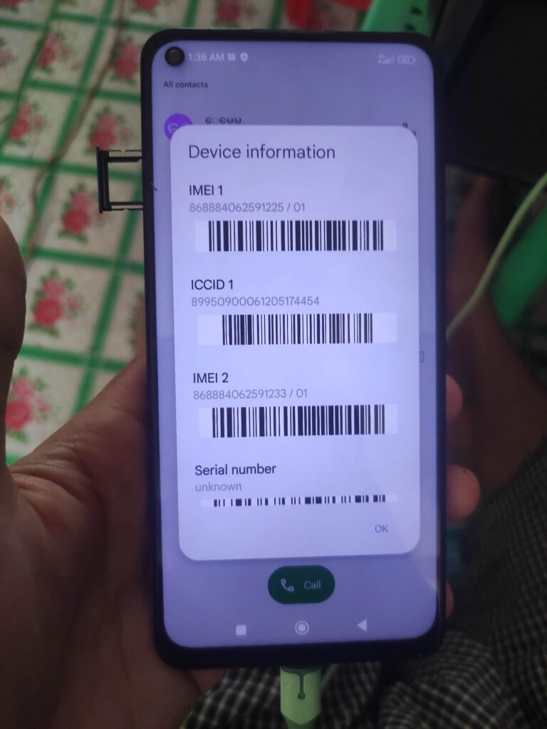 REDMI 10X 4G DUAL IMEI REPAIR