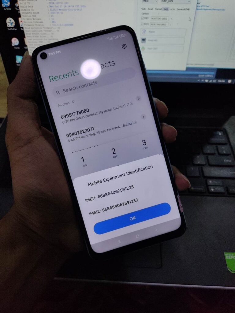 REDMI 10X 4G DUAL IMEI REPAIR