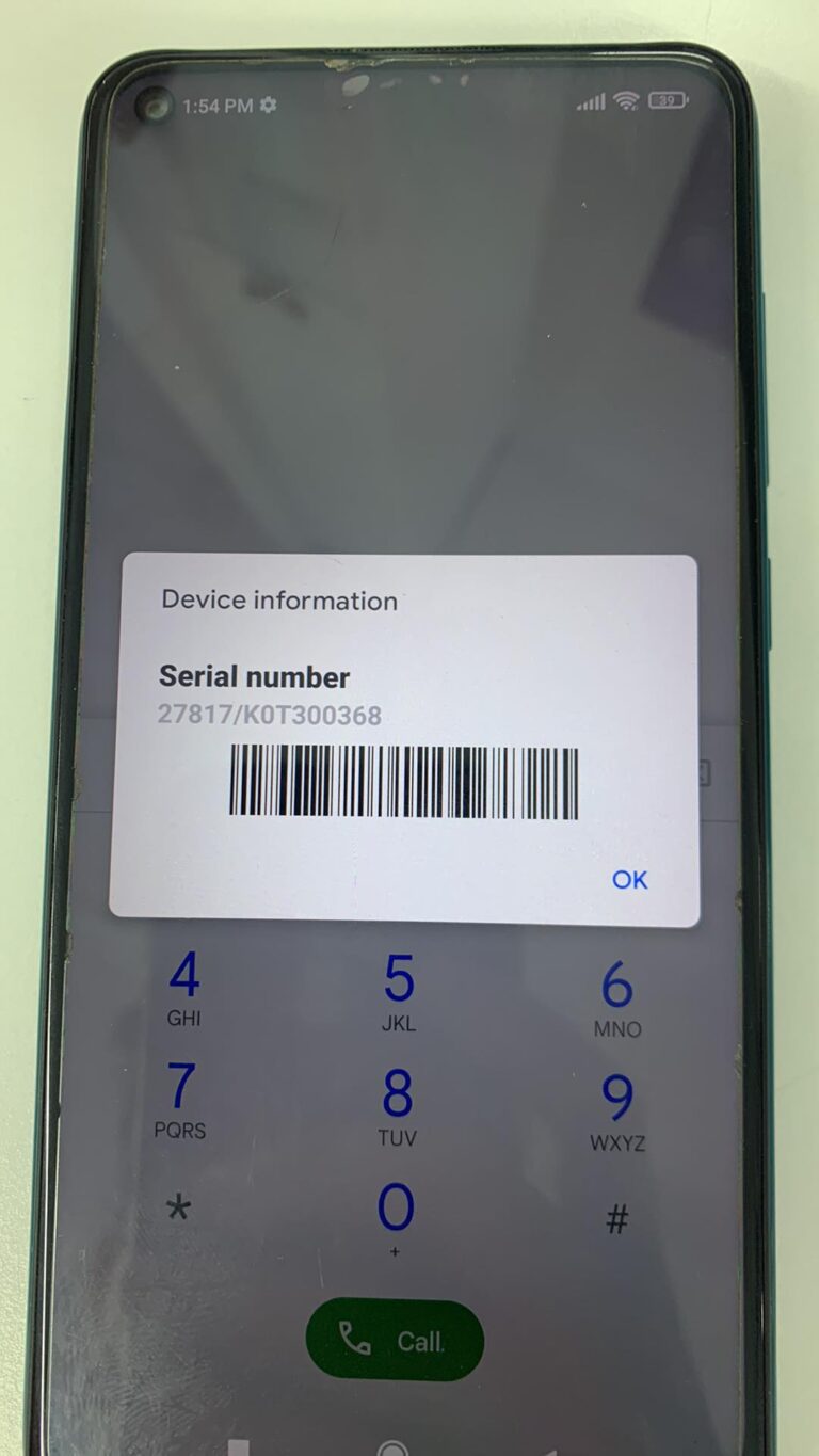 REDMI 10X 4G DUAL IMEI REPAIR