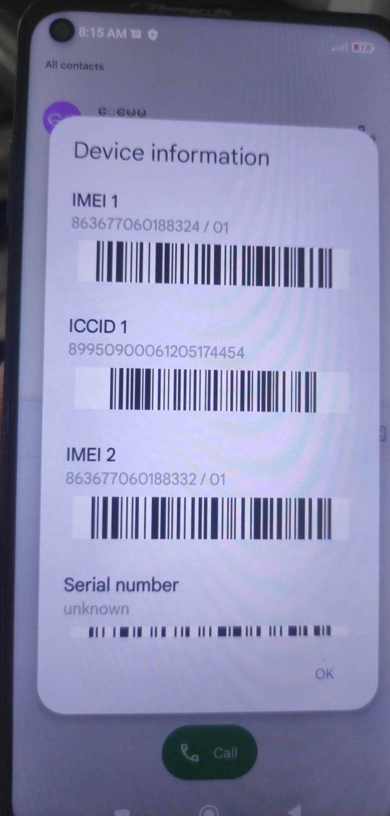 REDMI 10X 4G DUAL IMEI REPAIR