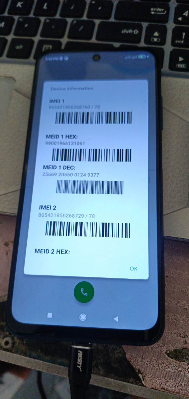 NOTE 11SE DUAL IMEI REPAIR