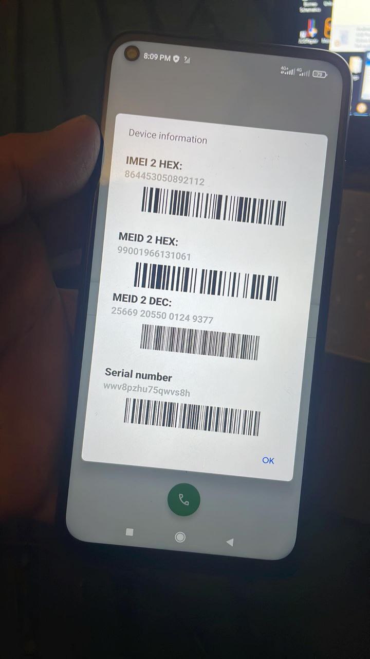 REDMI NOTE 9 5G ( CANNON ) IMEI REPAIR / MMI CODE FIX