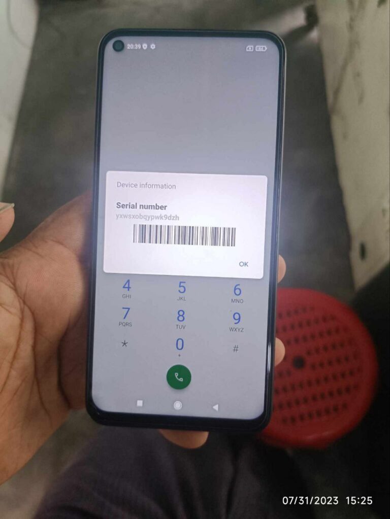 REDMI NOTE 9 5G ( CANNON ) IMEI REPAIR / MMI CODE FIX