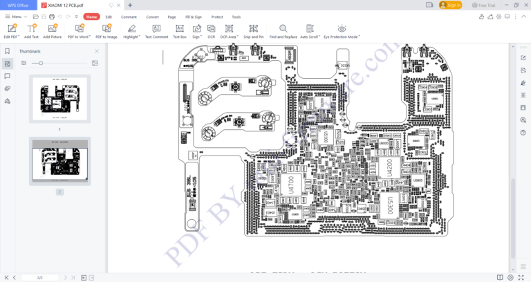 XIAOMI 12 CUPID SCHEMATIC