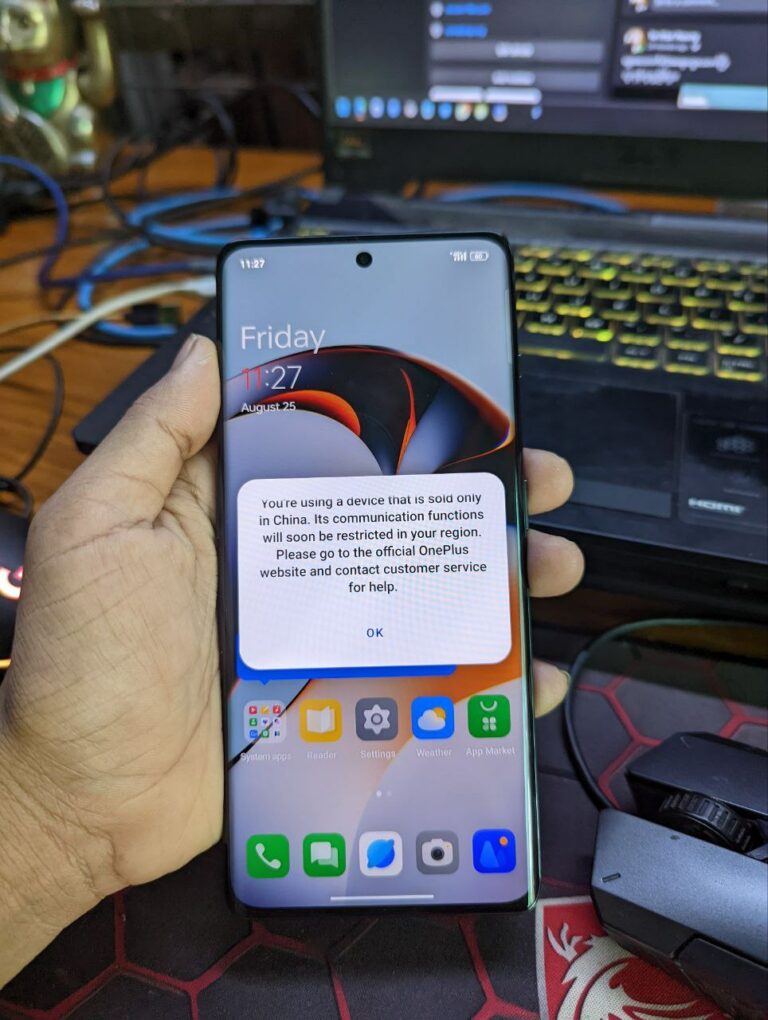 ONEPLUS ACE 2 PHK110 REGION LOCK