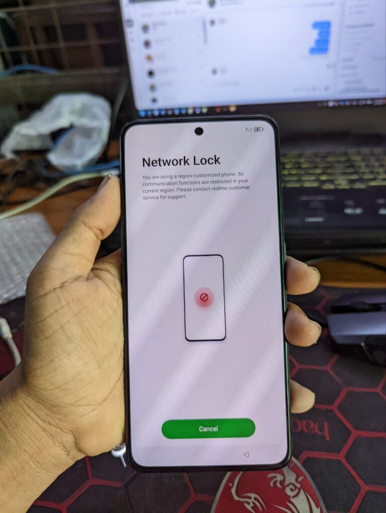 REALME NEO 5SE RMX3700 NEWORK LOCK