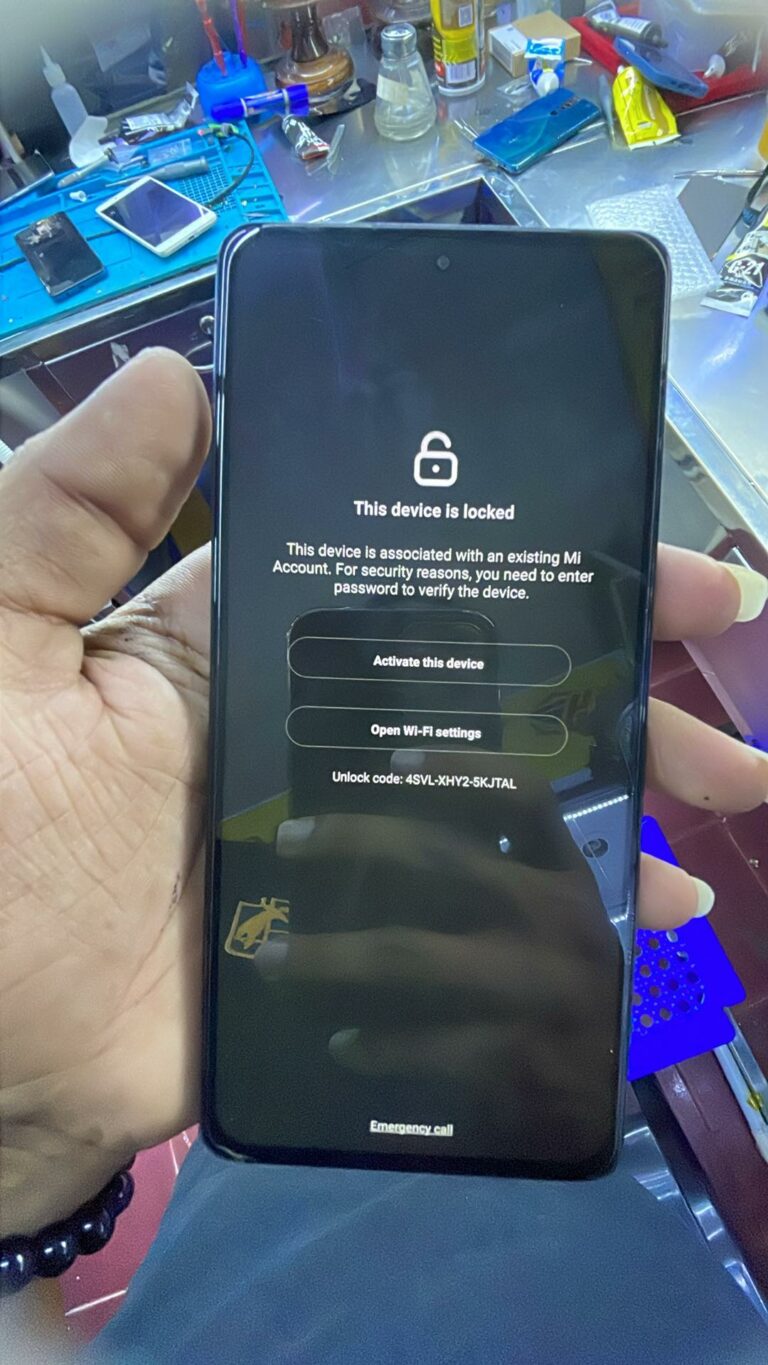 REDMI NOTE 11E PRO MI ACCOUNT OFFICAL REMOVE