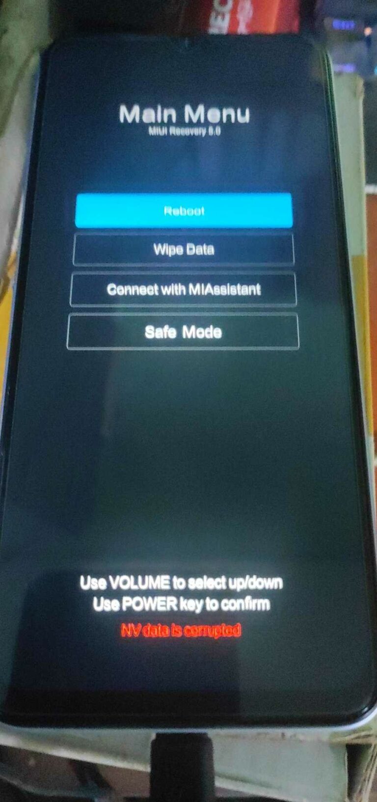 NOTE 11R ( LIGHT ) NVERROR / DUAL IMEI REPAIR