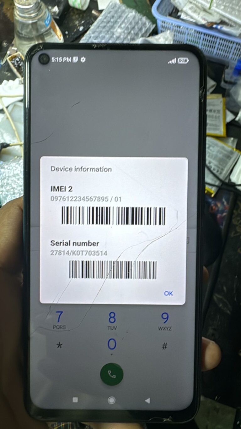 REDMI 10X DUAL IMEI REPAIR