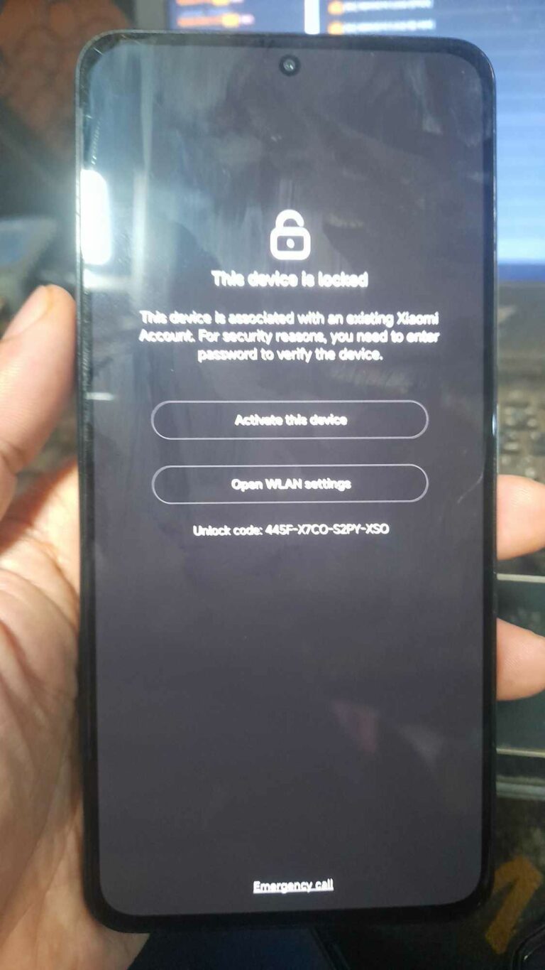 Xiaomi Redmi K60E MI ACCOUNT OFFICAL REMOVE