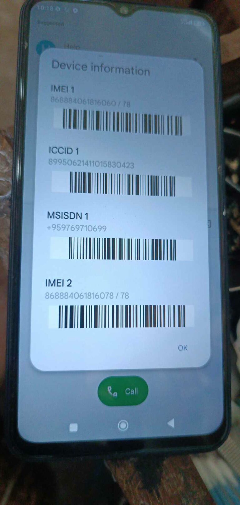 NOTE 11R ( LIGHT ) NVERROR / DUAL IMEI REPAIR