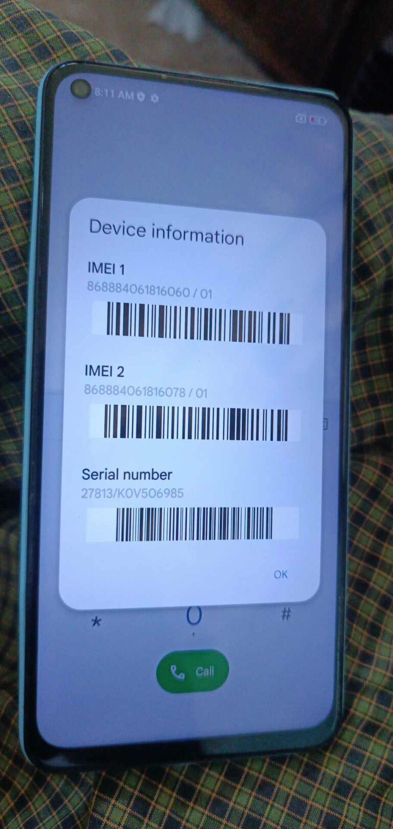 REDMI 10X NVERROR / DUAL IMEI REPAIR