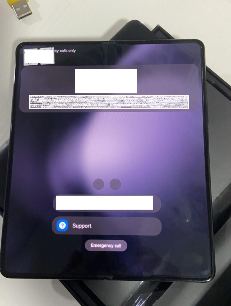 SAMSUNG GALAXY Z FOLD5 SM-F946B KG LOCK