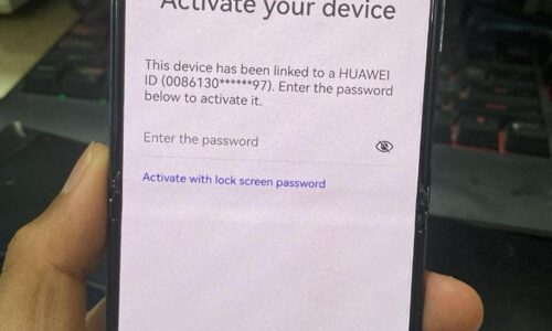 Huawei Pocket S BAL-AL60 HUAWEI ID REMOVE