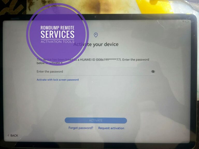 Huawei MatePad 11.5 2023 BTK-W00 HUAWEI ID REMOVE
