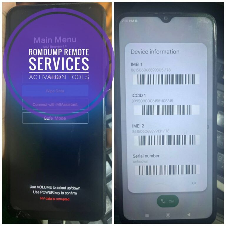 NOTE 11R ( LIGHT ) NVERROR / DUAL IMEI REPAIR