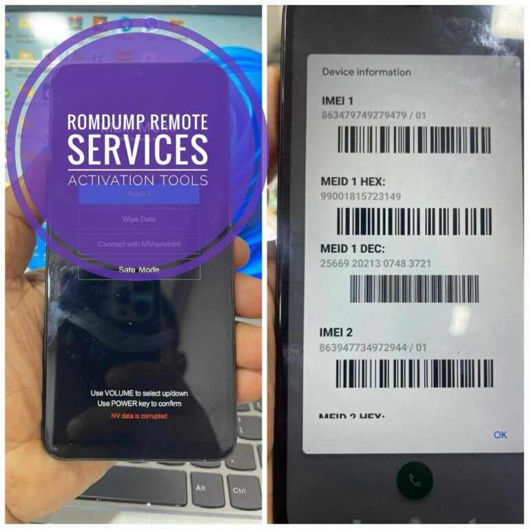 REDMI 9 NVERROR / DUAL IMEI REPAIR